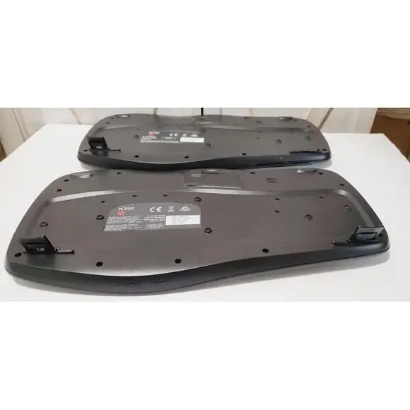 Lot Of 2 Logitech K350 Wireless Comfort Wave Keyboard NOT TESTED NO RECEIVERS